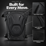 Carbonado TORA Modular Leg Pouch with Removable Camera Insert & Organiser | Lightweight Utility Sling for Creators, Travel, EDC & Urban Carry - Image 4