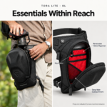 Carbonado TORA Modular Leg Pouch with Removable Camera Insert & Organiser | Lightweight Utility Sling for Creators, Travel, EDC & Urban Carry - Image 8